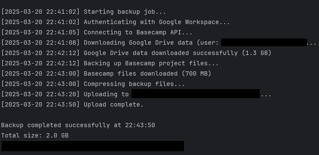Backup Automation